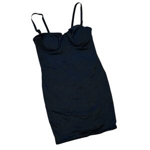 Vintage Fredericks of Hollywood Underwire Body Slimming Slip sz med